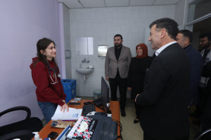 Başkan Çetin’den 14 Mart Tıp Bayramı Ziyaretleri